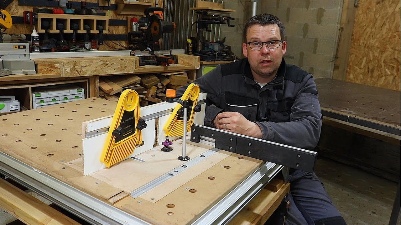 Modification de ma table de défonceuse pour installer ma TRA001