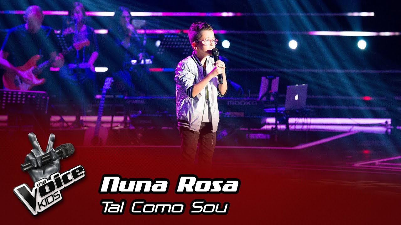 Nuna Rosa - "Tal Como Sou" | Prova Cega | The Voice Kids