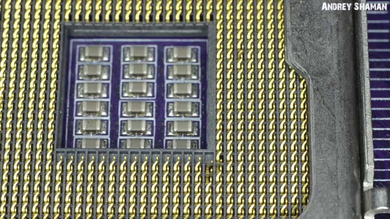 ✌ Выравниваниваем погнутые ножки сокета Intel