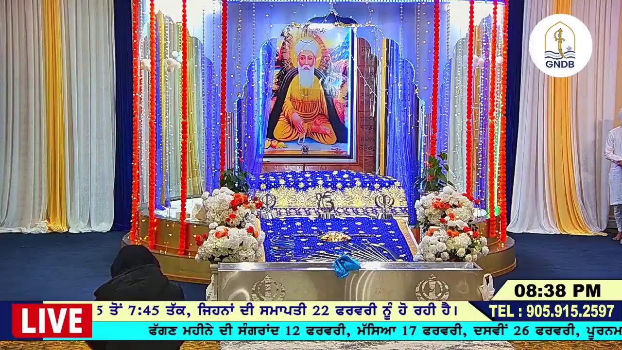 Guru Nanak Darbar Gore Road Brampton - Live