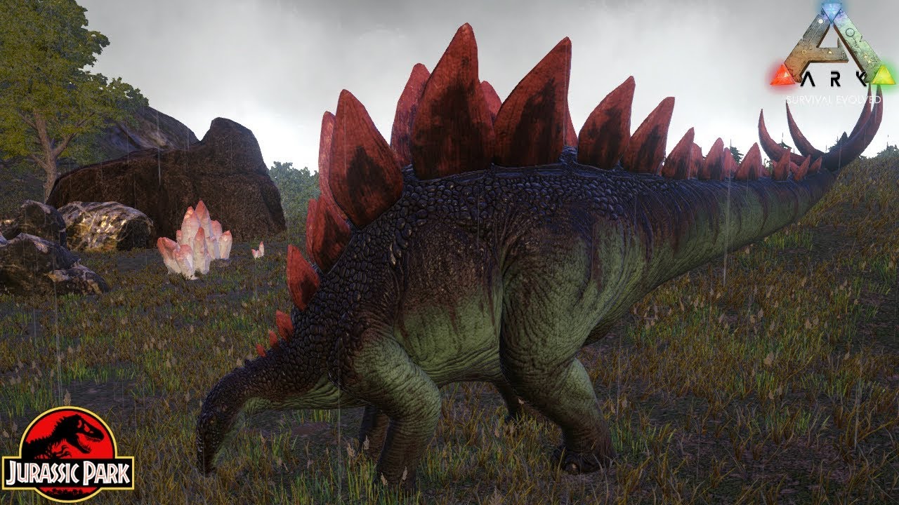 Jurassic Park Stegosaurus Taming- ARK: Jurassic Park [E10]