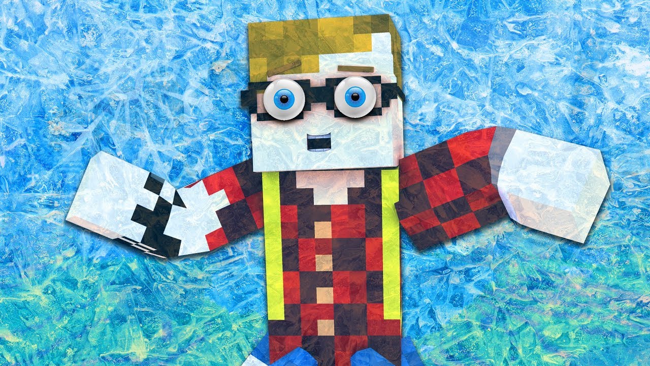 MINECRAFT: NASCONDINO IN MEZZO AI GHIACCI!!