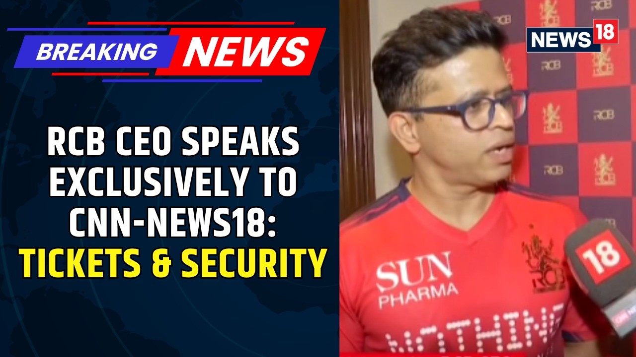 EXCLUSIVE: RCB CEO Rajesh Menon Speaks Exclusively To CNN-News18 | Tickets | Security | Matches