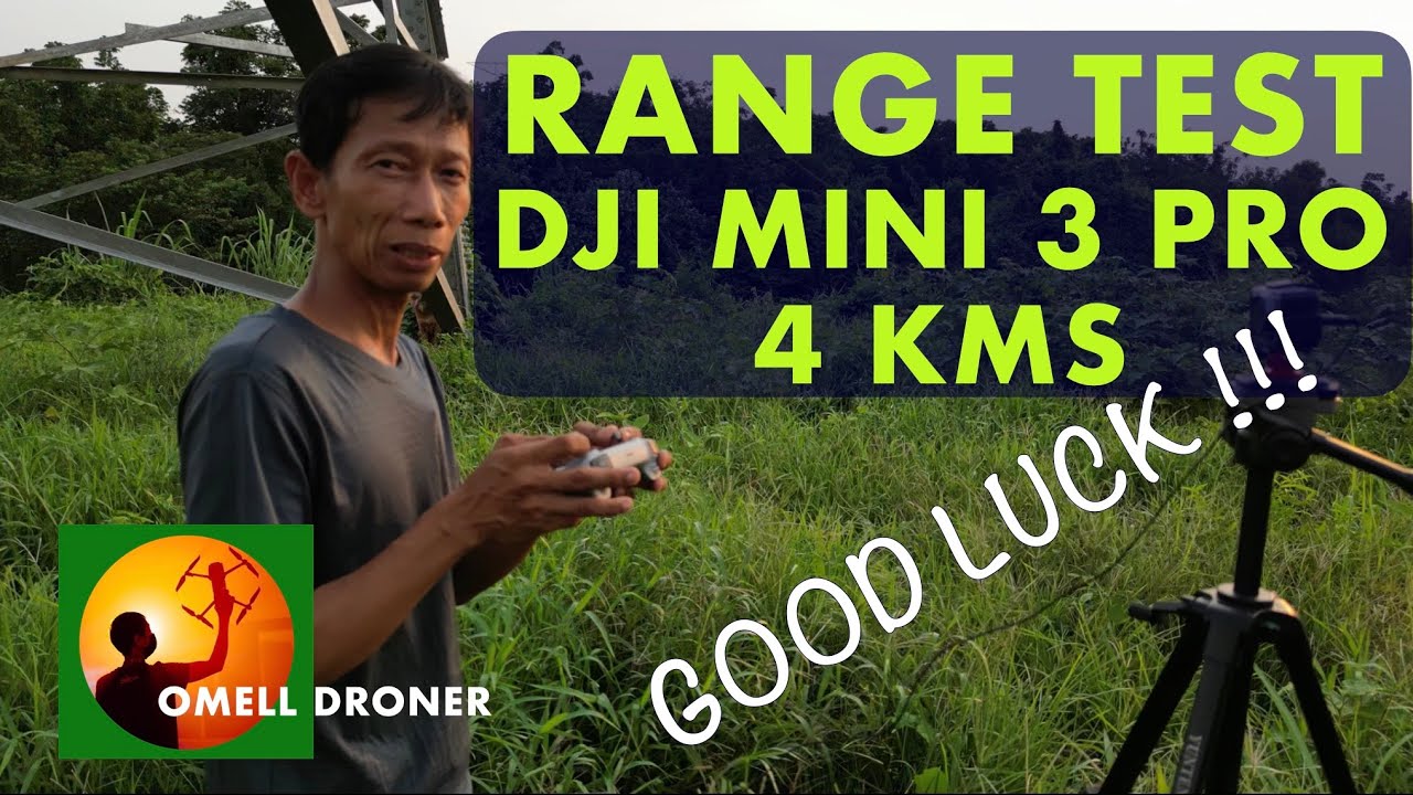 DJI Mini 3 Pro Signal Range Test | DJI RC Controller 4 Kilometers Away CE Model