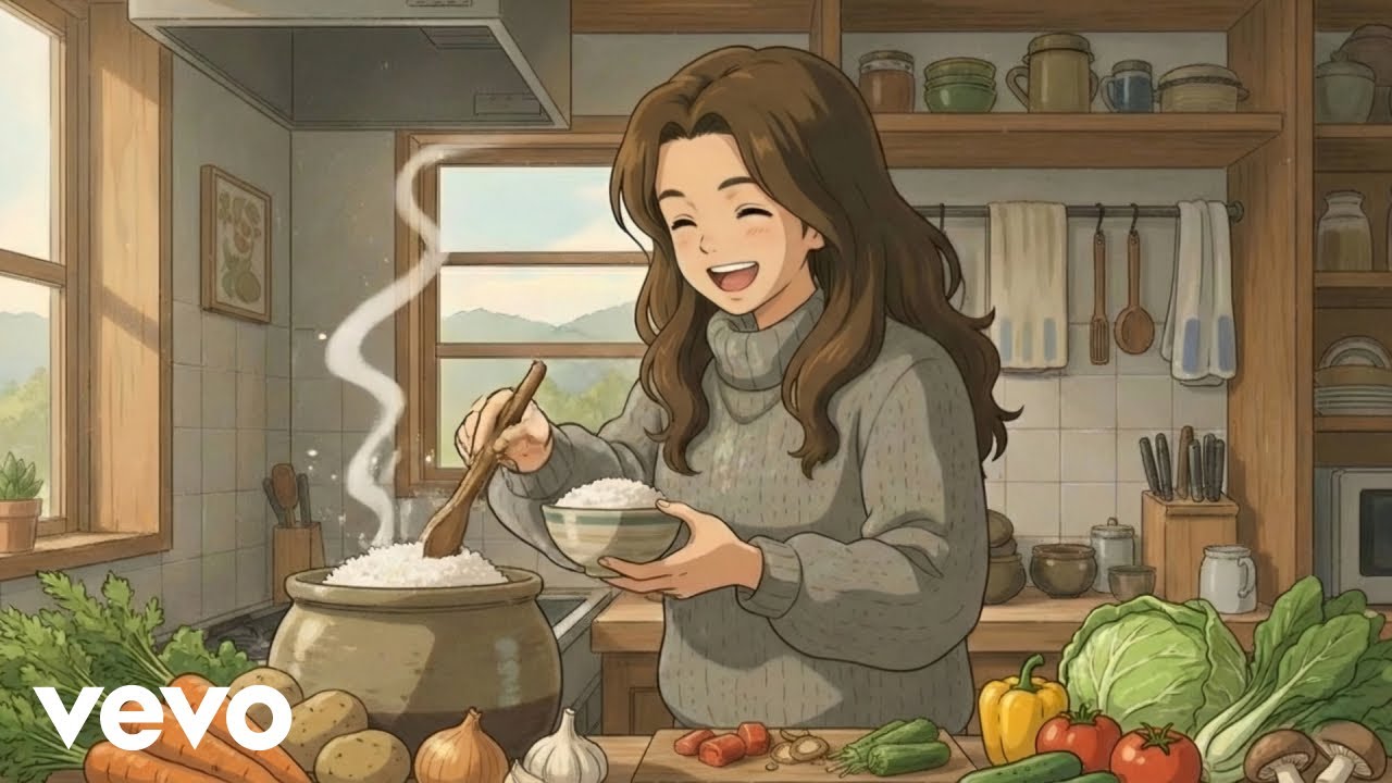 Cooking Through the Seasons 🍁 | A Calm Life of Food, Nature & Quiet Joys | Ghibli Style ASMR