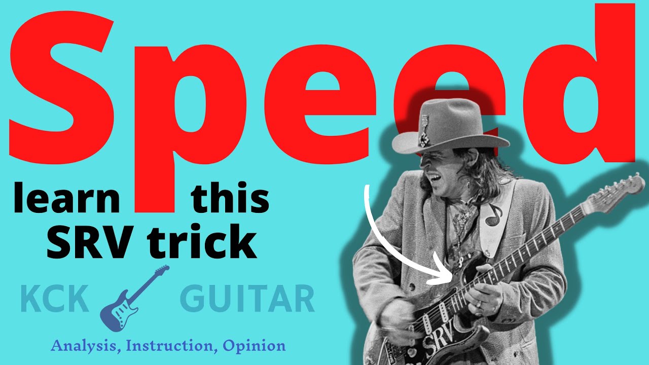 One Stevie Ray Vaughan Trick to Unlock Huge Speed on Guitar
