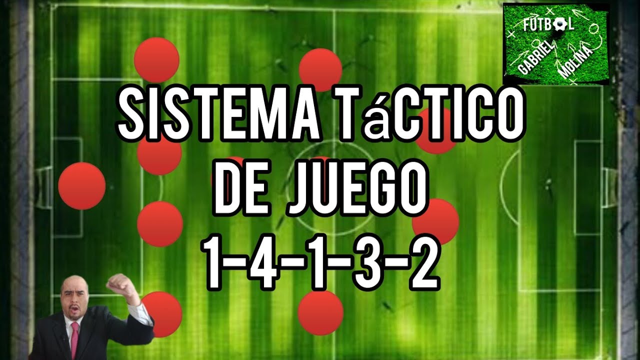 Fútbol Sistema de Juego Táctico 1-4-1-3-2