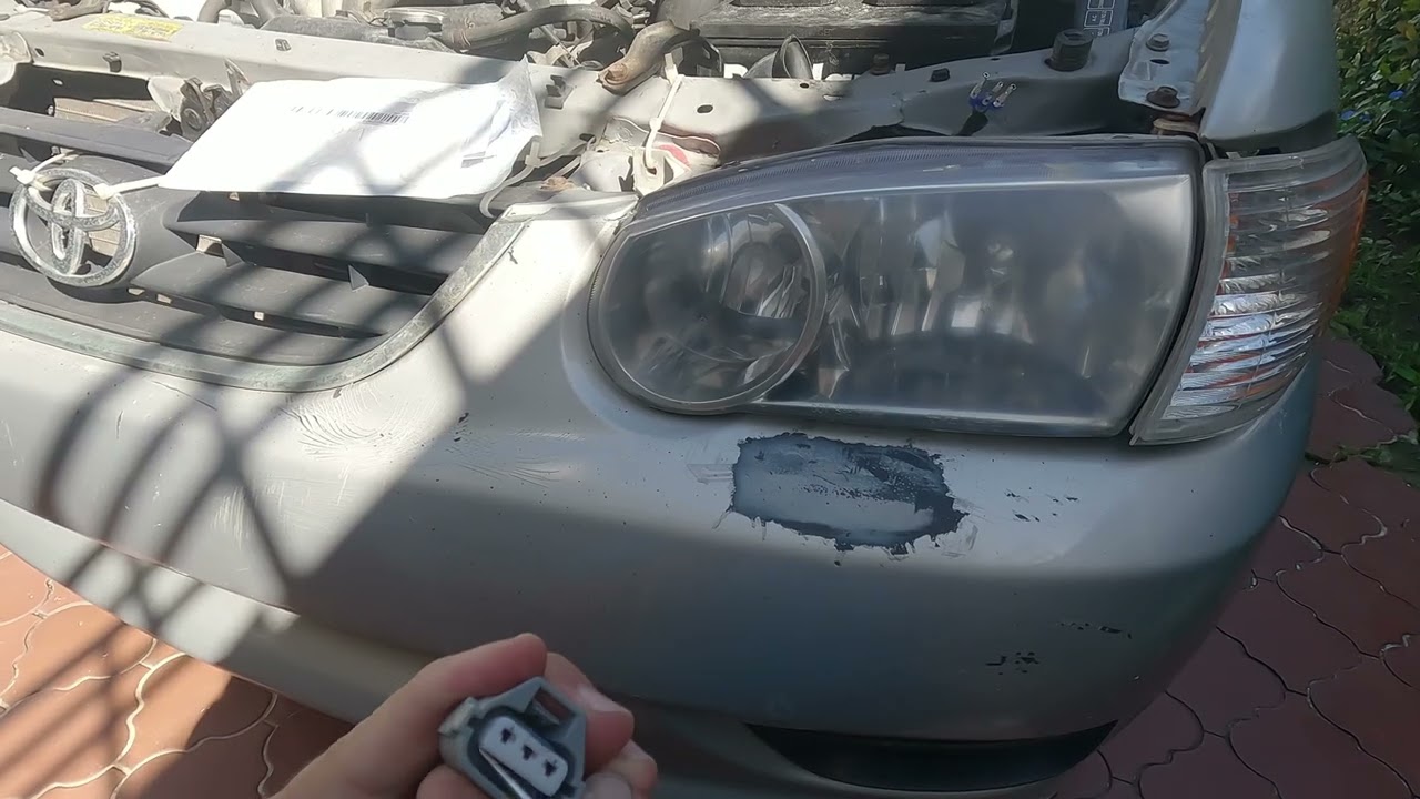 toyota corolla 2001 conector de bombilla