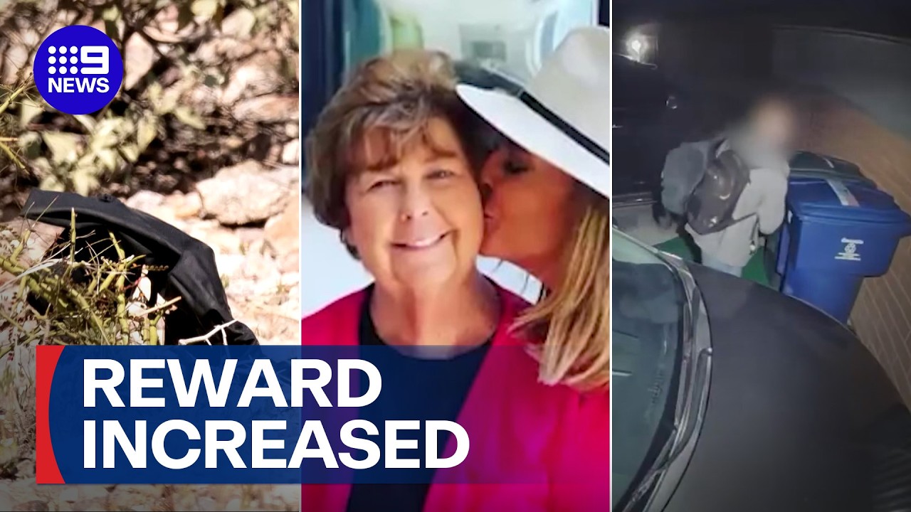 Reward increased in case of Nancy Guthrie as family pleas become desperate | 9 News Australia