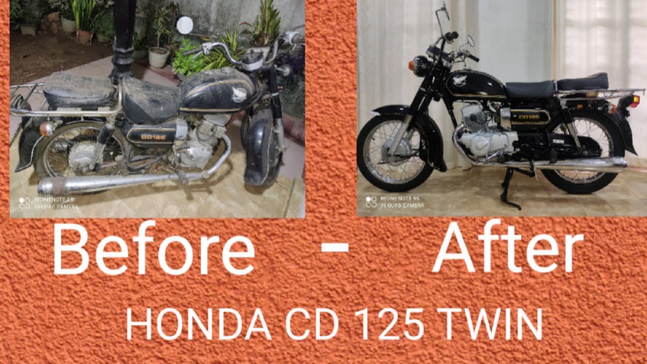 CD125 Twin Restoration ( CD125 සම්පුර්ණ අළුත්වැඩියාව )#trending  #cd125 #restoration#oldbikes