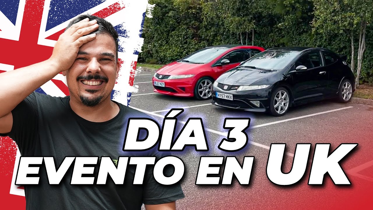 COMPRAMOS DOS CIVIC TYPE R en UK y montamos el stand de Refuel en GRAVITY SHOW! 🚗💨 DÍA 3 VIAJE UK