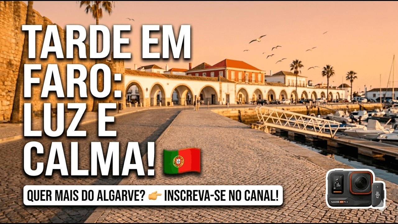 Tarde em Faro | Vlog 🇵🇹