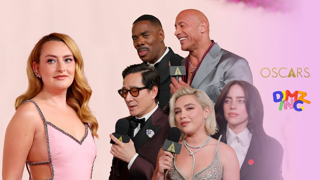 AMELIA REPORTING AT THE OSCARS | Billie Eilish, Florence Pugh, The Rock, Jennifer Lawrence & More