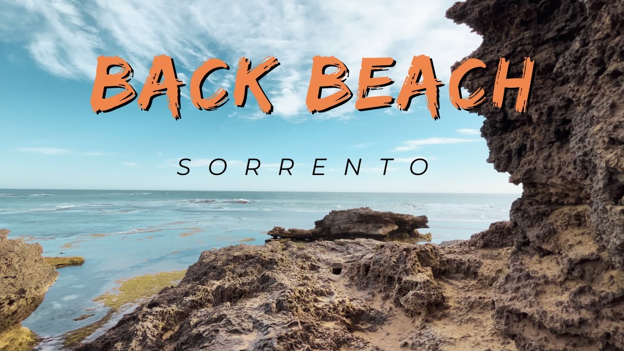 Sorrento Back Beach II Stunning beach in  Melbourne II 2025  4K  #beach #travel  #australia