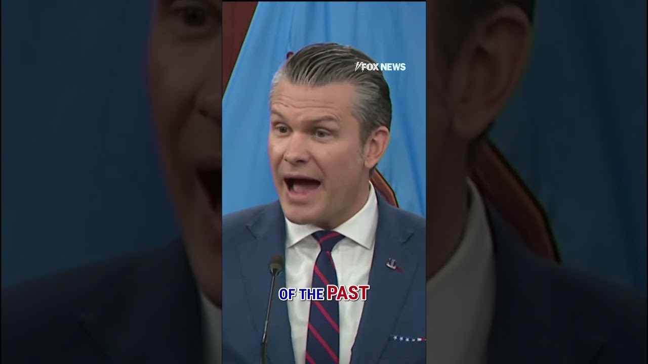 Hegseth SNAPS at reporter 'Did you not hear my remarks?' #short #foxnews #Iran #hegseth #military