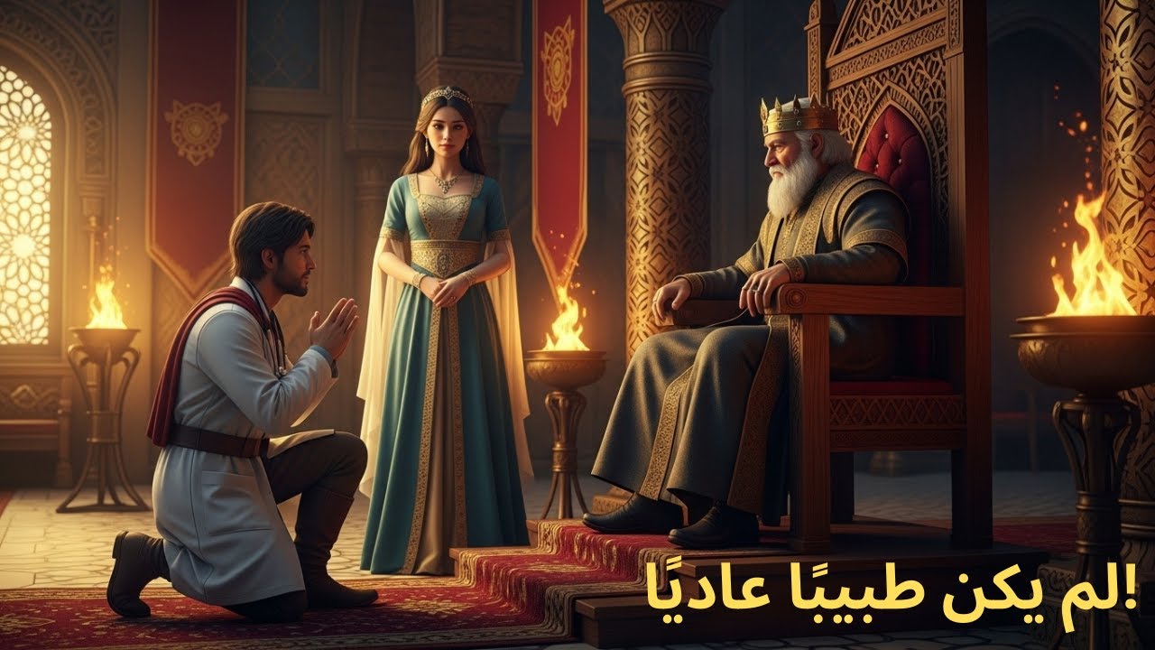 الطبيب الفقير أمام الأميرة والملك… لكن حقيقته صدمت الجميع