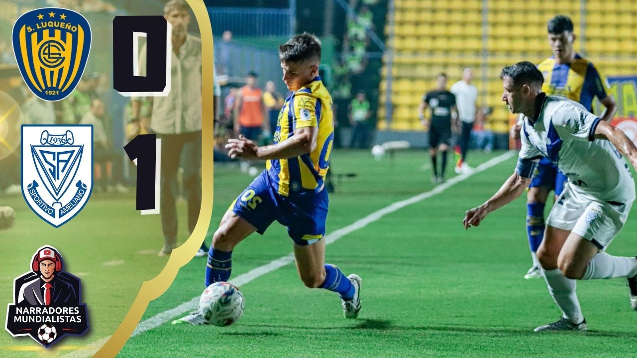 LIGA PARAGUAY  🥅 Luqueño VS Ameliano | NARRADORES MUNDIALISTAS ⚽ en vivo