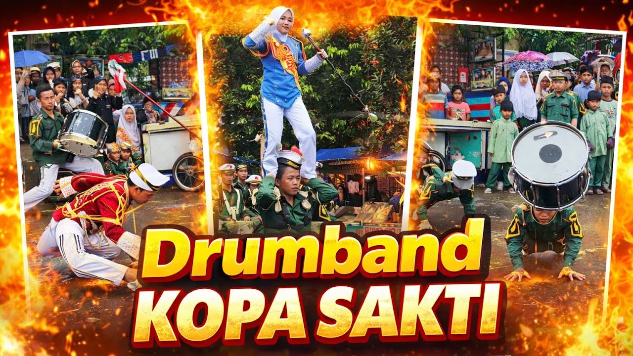 Atraksi Drumband KOPA SAKTI - Pawai Wisuda TPQ AL MUBAROK Galang Pengampon Wonopringgo 2026