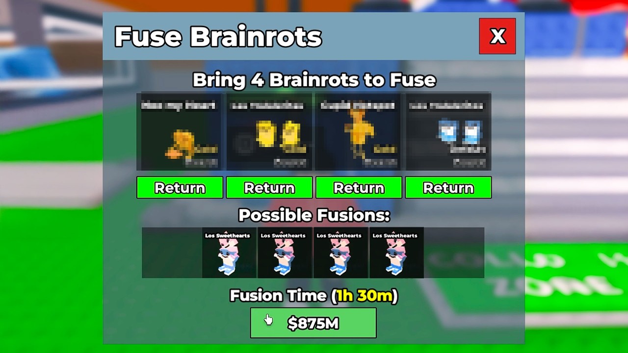 SAMMY'S SECRET FUSE in Steal a Brainrot Valentines is *OVERPOWERED*