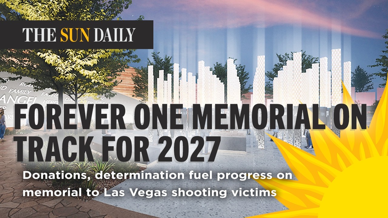 Donations, determination fuel progress on memorial to Las Vegas shooting victims - The Sun Daily