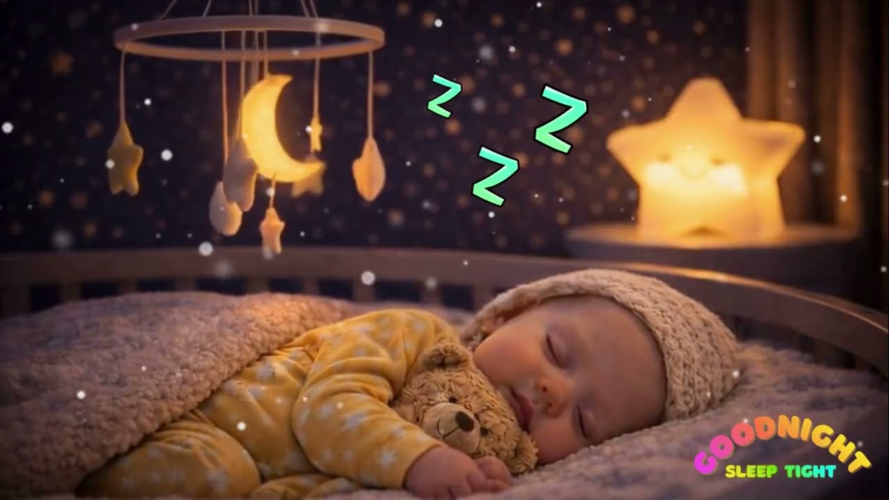 Mozart Lullaby 🎶 Sleep in 3 Minutes—No More Restless Nights 💤