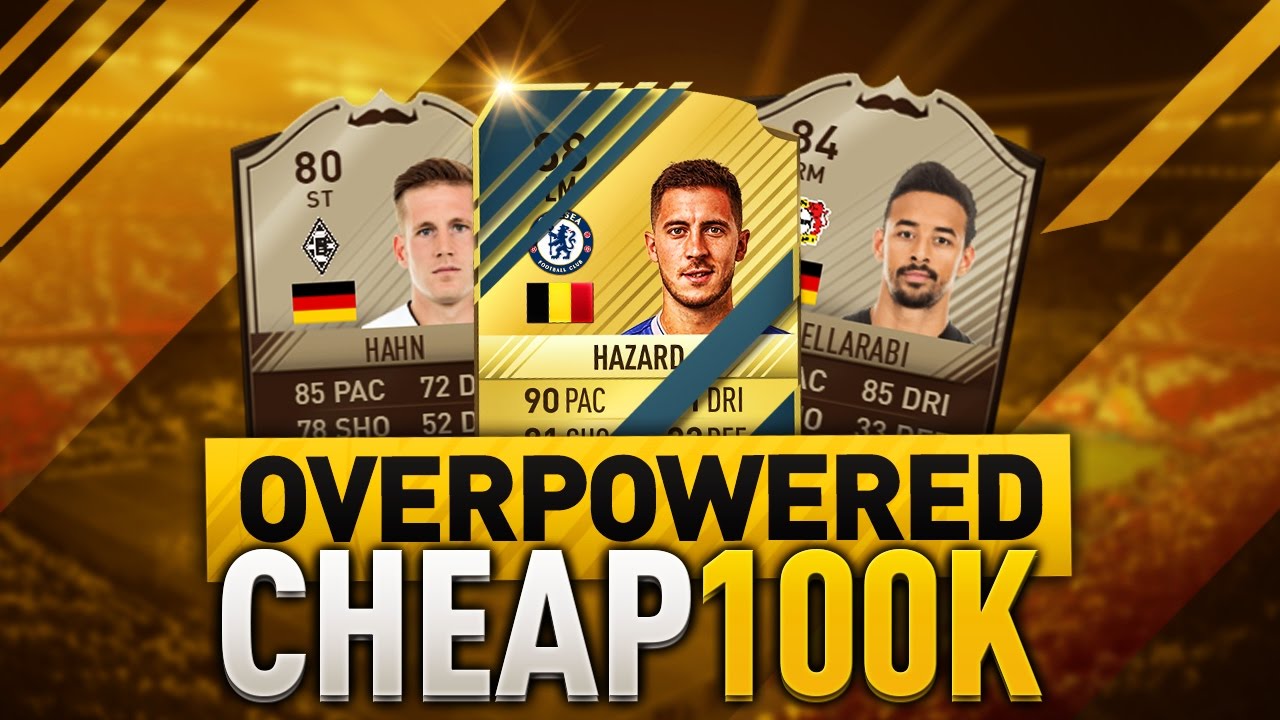 BEST OVERPOWERED CHEAP NLW 100K MARKET CRASH SQUAD BUILDER ! FIFA 17 ULTIMATE TEAM