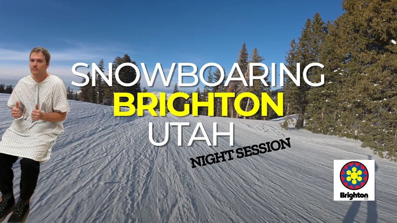 Night Snowboarding At Brighton Goes Wrong