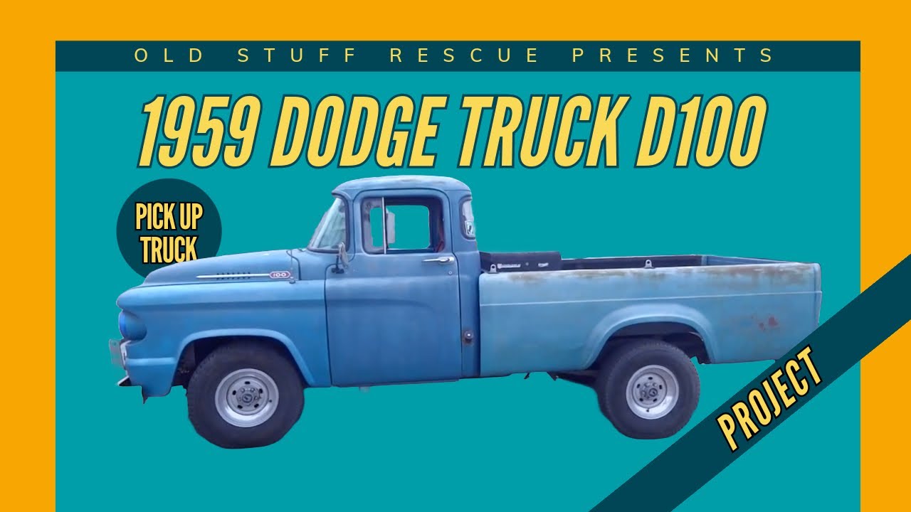 1959 Dodge D100 Pick up truck | Vehicle Inspection (Project truck)