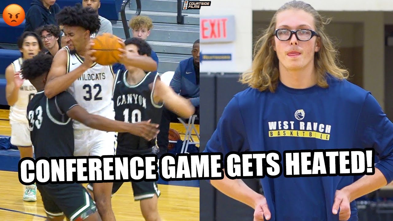 THIS GAME GOT PHYSICAL!! Andrew Meadow LEADS West Ranch’s to 25th Straight Conference Win!