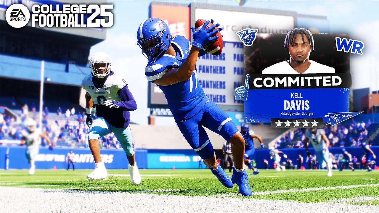 Ресивер сходит с ума в игре соперников | College Football 25 Road To Glory