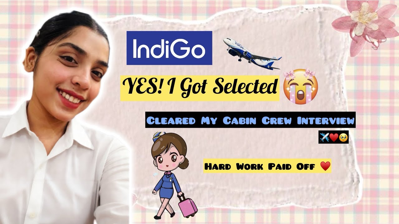 Finally selected as a Cabin Crew ✈️ Dreams turning into reality ✨😭 