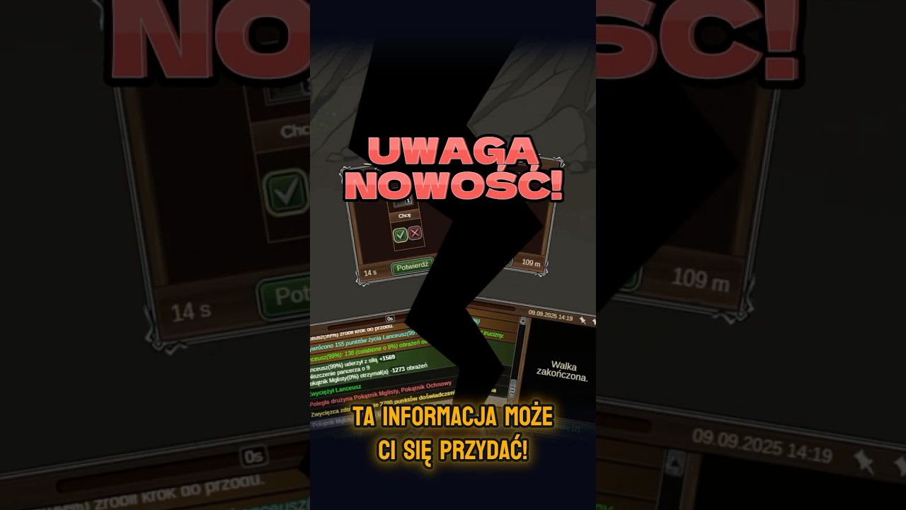 MOŻLIWOŚĆ DOSTOSOWANIA AGRESYWNOŚCI POTWORÓW! 