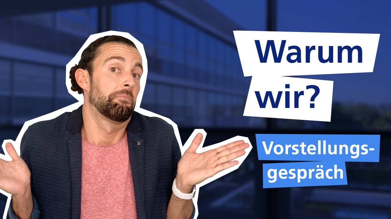 WARUM BEWERBEN SIE SICH BEI UNS? (perfekt antworten) I Vorstellungsgespräch 🚀 I Traumjob