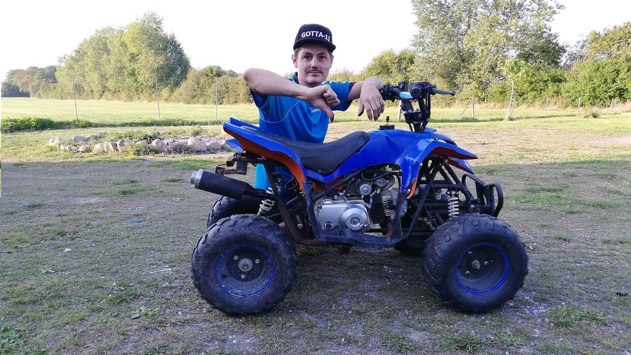 Quad 110cc de mon petit cousin en panne! quand la révision se transforme en rénovation...