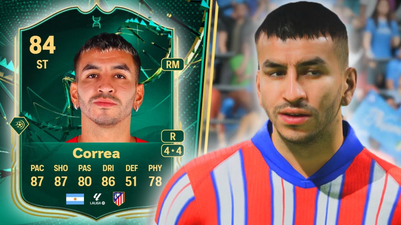 THE BEST FC 25 STARTING STRIKER! 🔥 84 &ldquo;Ultimate Edition Evolution&rdquo; Angel Correa Player Review