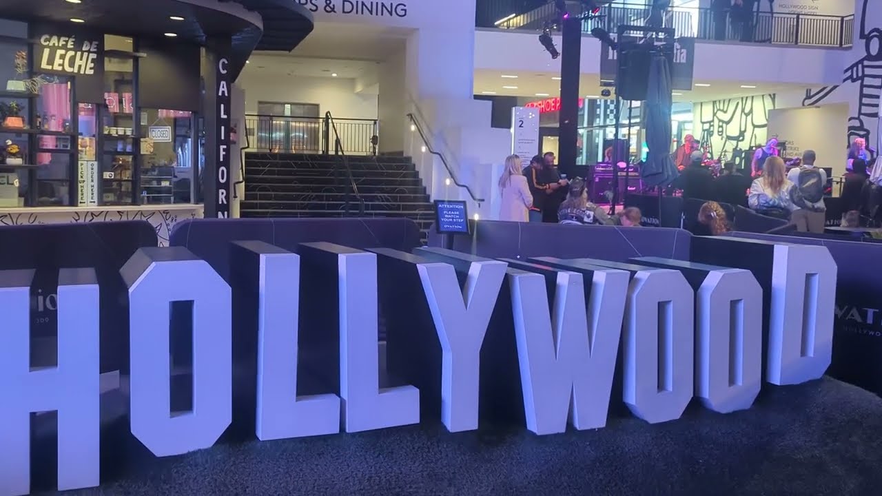 Friday. Ovation Hollywood