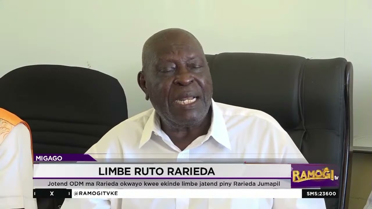 Jotend ODM Rarieda okwayo kwee kinde limbe Jatend piny William Ruto jumapilni | #RamogiTV