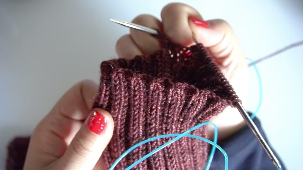 How to bind off 2x2 ribs needle bind off so easy