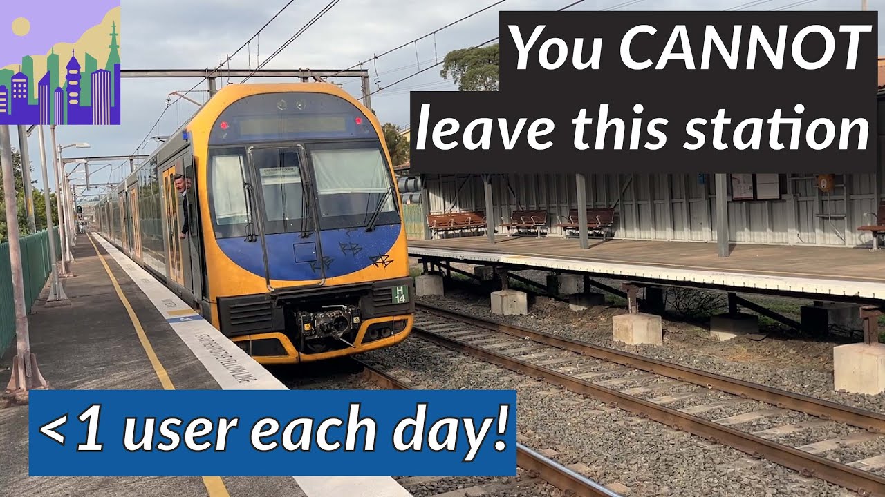 Lysaghts Station: You can't exit this station! (+ Port Kembla Branch)
