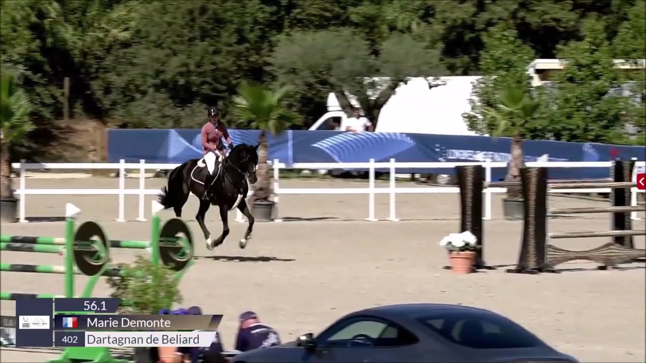 DARTAGNAN DE BELIARD - CSI2* St Tropez 2025 - 18ème de la 1m45 /72