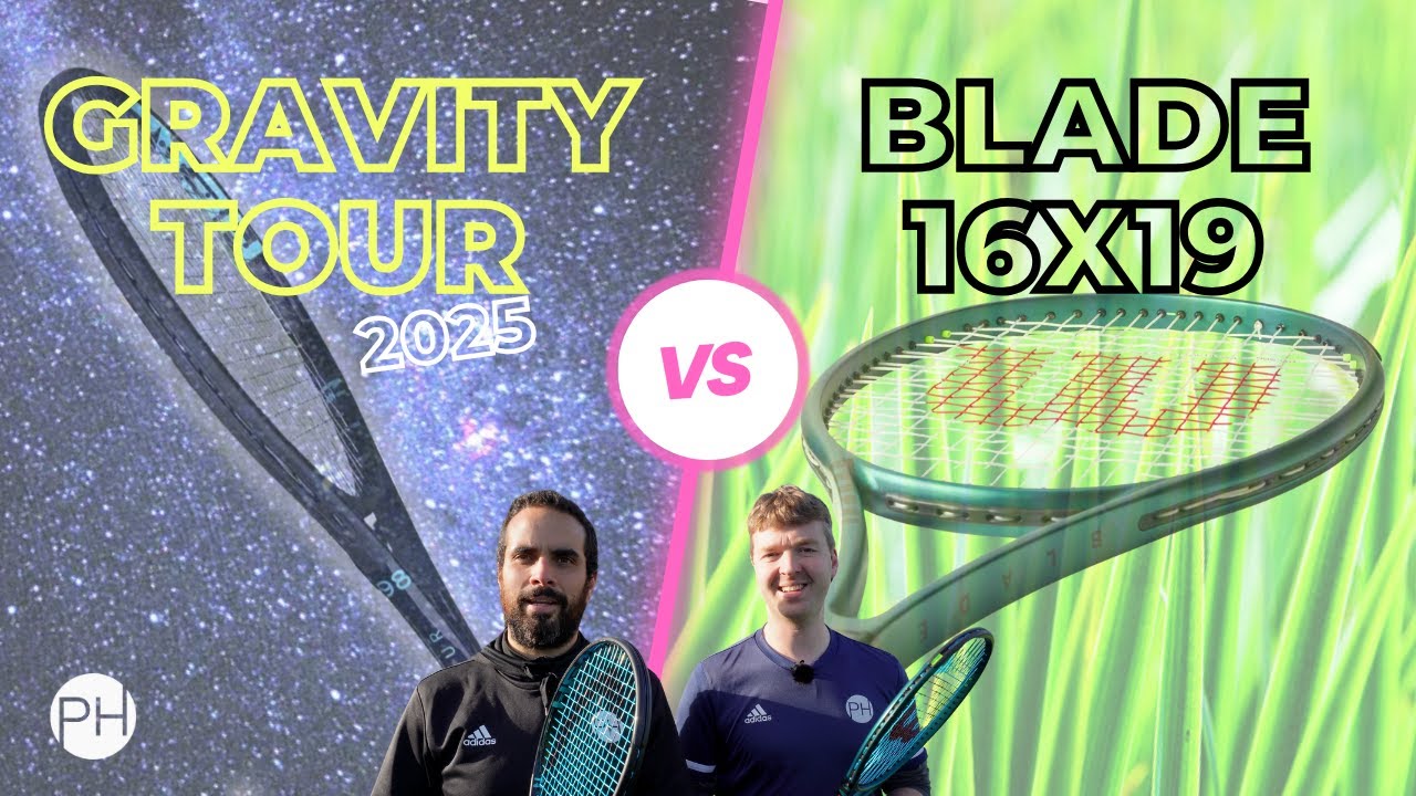 HEAD GRAVITY TOUR 98 против WILSON BLADE 98 | Обзор теннисных ракеток | Новая теннисная ракетка |...