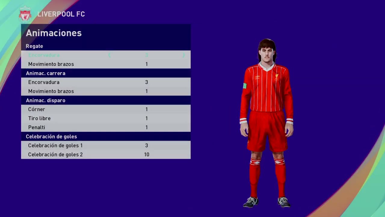 Mark Thomas Lawrenson - PES Clasico (Face, Body& Stats)