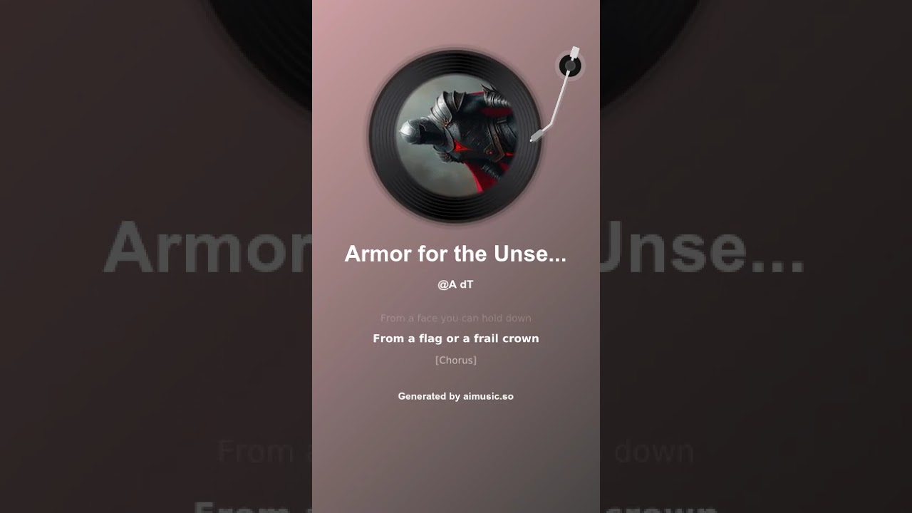 Armor for the Unseen War