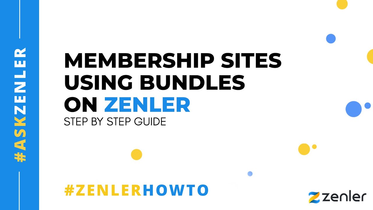 #askzenler - Bundles for Memberships 🚀