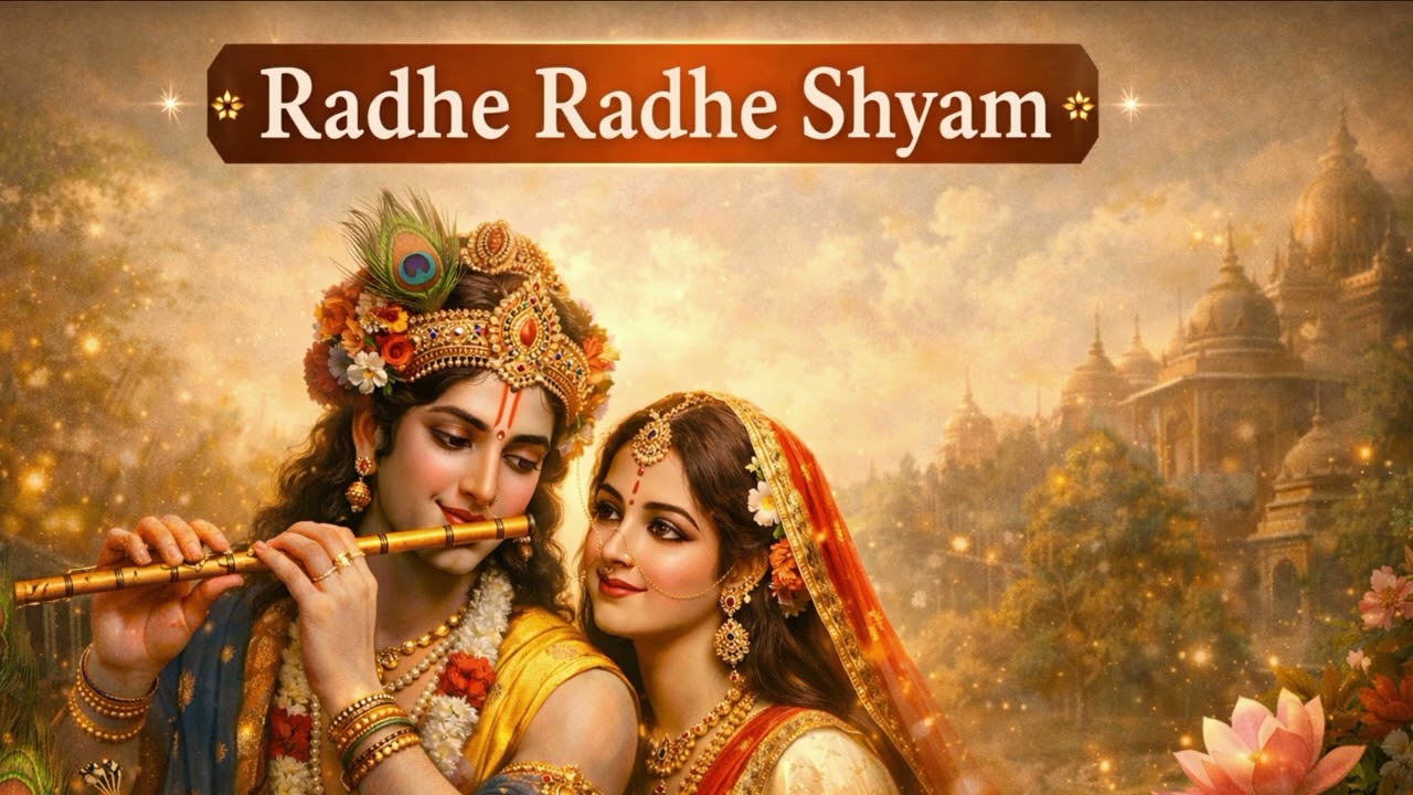 Radhe Radhe Shyam 🌸 | Madhur Krishna Bhajan | Peaceful Devotional Music | @Ravibhaktibeats557 