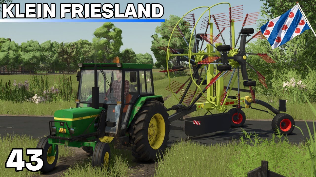 Купите большие двойные грабли Claas | Klein Friesland #43 | FS25
