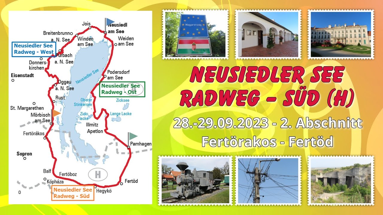 Neusiedlersee Radweg Süd – Teil 2 – Ungarischer Teil des Radweges