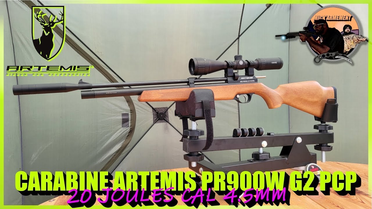 Carabine Snowpeak PCP PR900W G2 4.5mm La meilleure de sa catégorie ! Elle n'a pas de concurrentes