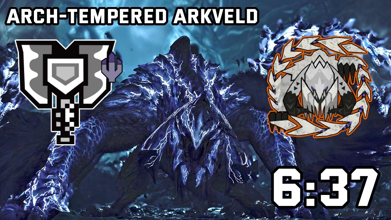 Monster Hunter Wilds - Arch Tempered Arkveld 5✦ VS Charge Blade 6'37''58
