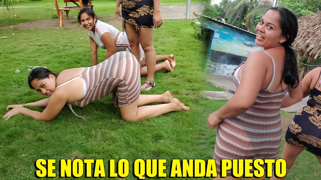 PATRICIA RIVERA llevo Un Vestido de Tela Transparente - Al Parecer Se Nota / LAS CHICAS SV
